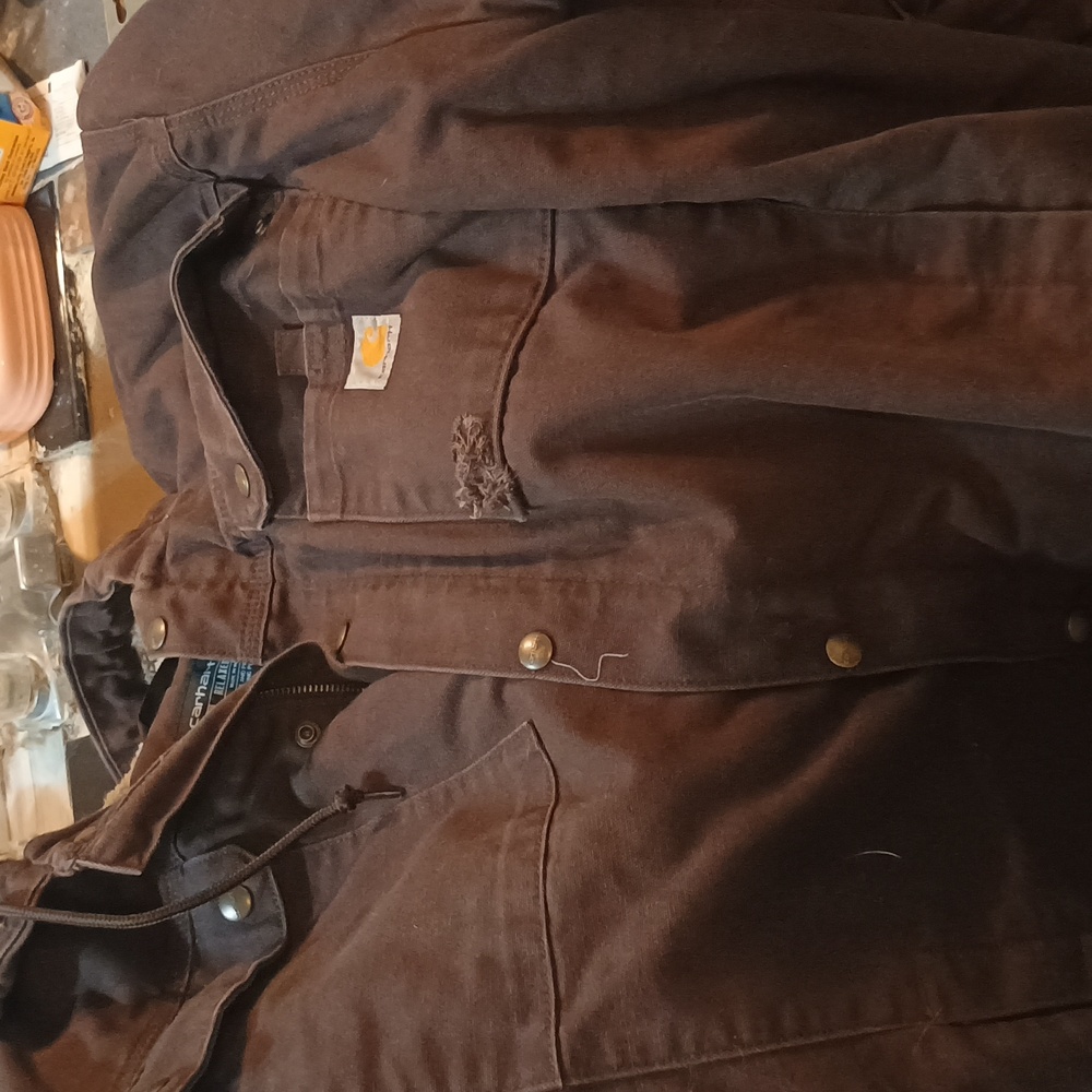 Carhartt Men's Dark Brown Performance Jacket